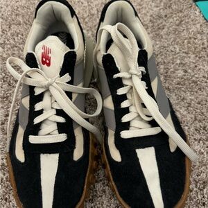 EUC men’s 7.5 new balance xc 72 black gray for women 9-9.5